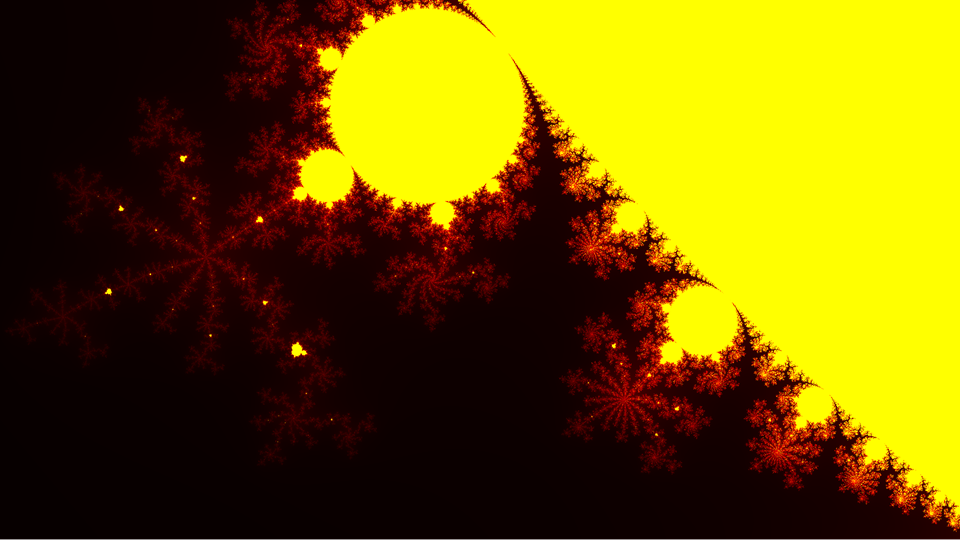 Mandelbrot set rendering