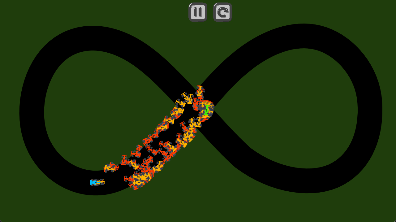 Racing AI game demo