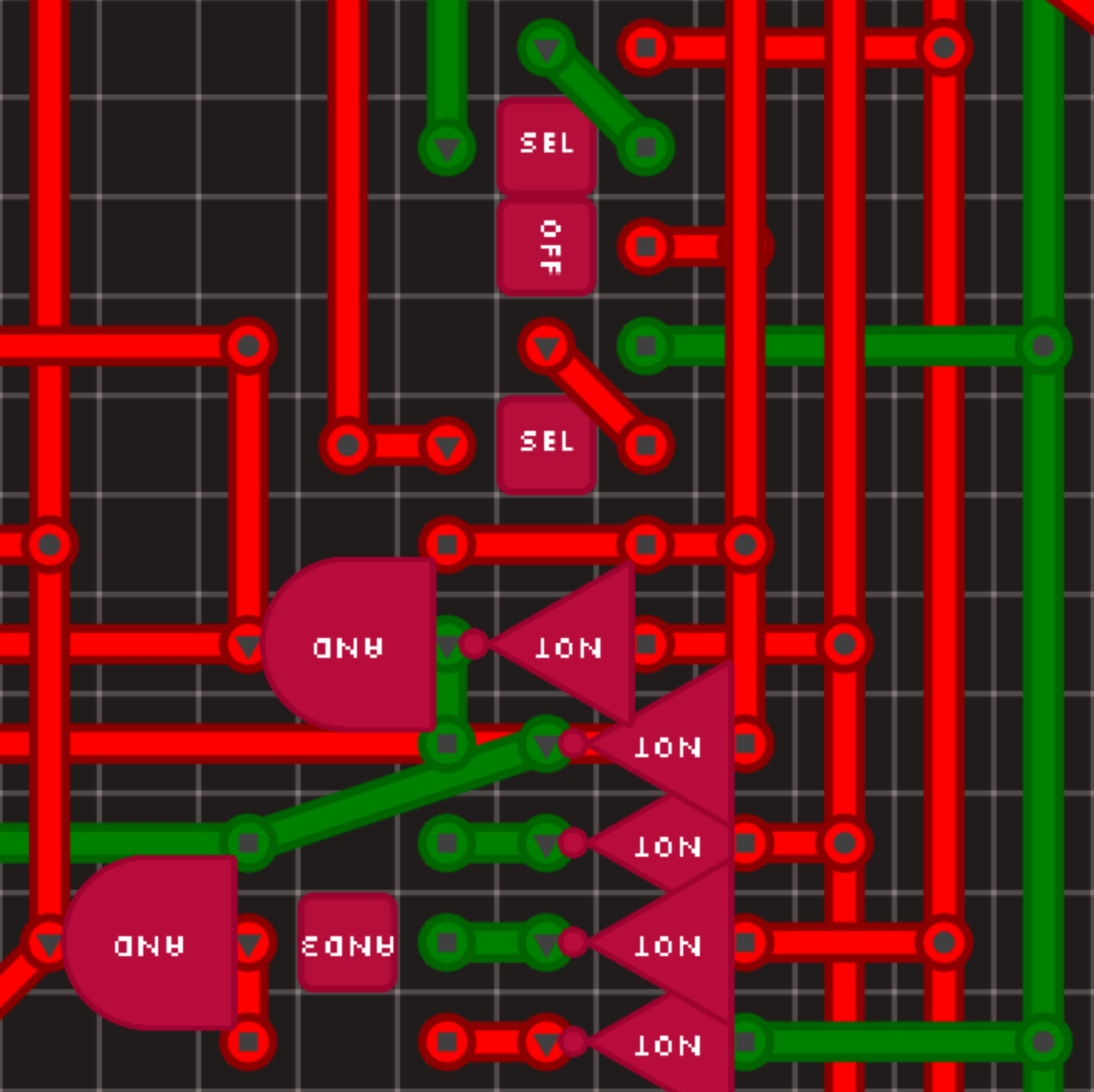 Uarch digital logic simulator